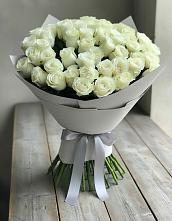 Букет 35 Белых роз #REPLACE_PRED# Мирном Республики Саха (Якутия)