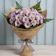 Букет соблазн в Мирном Республики Саха (Якутия) Букет цветов из:  Хризантемы в Мирном Республики Саха (Якутия)