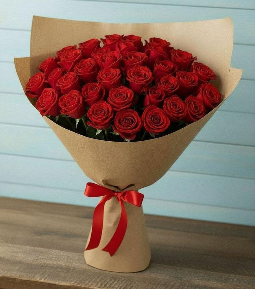 Букет Красные розы Милано в Мирном Республики Саха (Якутия)