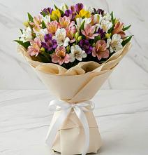 Букет цветов из:  Альстромерии #REPLACE_PRED# Мирном Республики Саха (Якутия)