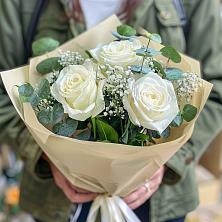 Букет Нежные грёзы в Мирном Республики Саха (Якутия) Букет цветов из: Розы в Мирном Республики Саха (Якутия)